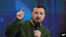 Volodimir Zelenski na pres-konferenciji u Kijevu, Ukrajina, 25. februara 2024.