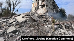 Руйнування в Авдіївці після російських обстрілів, 14 жовтня 2023 року