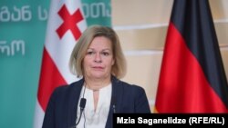 Германиянын ички иштер министри Нэнси Фезер.