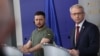 Predsjednik Ukrajine Volodimir Zelenski sa premijerom Bugarske Nikolajem Denkovim 