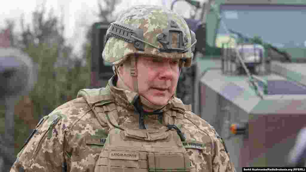 Командувач Об&#39;єднаних сил Збройних сил України генерал-лейтенант Сергій Наєв