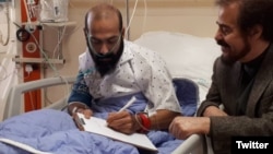 خالد پیرزاده، زندانی سیاسی و قهرمان پیشین پرورش اندام