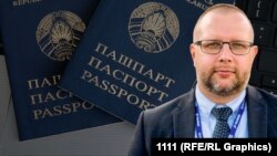 Колишній білоруський дипломат Анатолій Котов, колаж