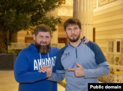 რამზან კადიროვი და რუსლან ედელგერიევი