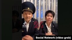 “Бишкек – Самара” багытындагы поезддин башчысы Чолпон Асанова жана анын шеригинин кайрылуусу.