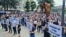 KOSOVO: Protest of local Serbs in Mitrovica North on June 27