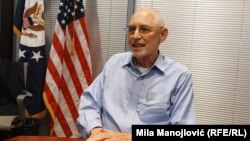 Endru Nejtan (Andrew J. Nathan), profesor političkih nauka na Univerzitetu Kolumbija u Sjedinjenim Američkim Državama (SAD), na okruglom stolu u Beogradu, 30. maj 2024. 