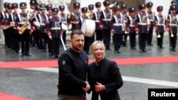 Zelenski i Meloni, Rim, 13. maj