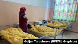 Жол кырсыгына кабылган балдар. 20-апрелде тартылган сүрөт. 