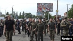 Владимир Зеленский Херсон облусунда. 8-июнь, 2023-жыл