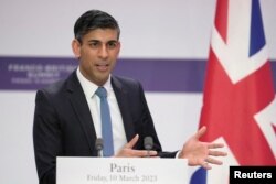 Britanski premijer Rishi Sunak