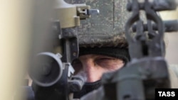 Російський солдат. Фото пресслужби міністерства оборони Росії