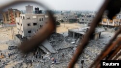 ისრაელის არმიამ 23 ოქტომბერს დაბომბა „ჰამასის“ ობიექტებად მიჩნეული შენობები ღაზის სექტორის სამხრეთში მდებარე ქალაქ ხან -იუნისშიც