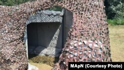 Unul din adăposturile contruite în satul Plauru, comuna Ceatalchioi/județul Tulcea de armata română