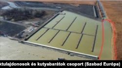 Pirossal jelölve a terület, ahol az incidens történt