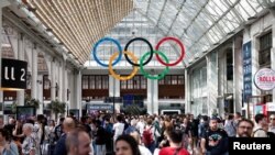 Залізничний вокзал Gare de Lyon напередодні Олімпійських і Паралімпійських ігор у Парижі 2024 року. Франція