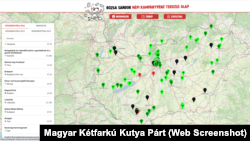 A Kutyapárt ÁSZ által kifogásolt kampánya keretében támogatott projektek
