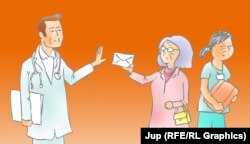 Mulți doctori refuză să primească atenții de la pacienții lor, chiar dacă aceștia – de teamă că nu vor fi îngrijiți corespunzător – insistă să dea bani.