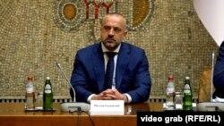 Ish-nënkryetari i Listës Serbe, Millan Radoiçiq. (Fotografia është marrë prej një videoje)