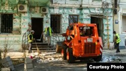 Дрон сокку урган имарат. Ростов-на-Дону. Авсгуст, 2023-жыл