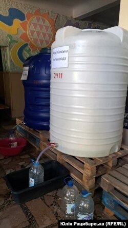 У пункті роздавання води, Нікополь, Дніпропетровська область, червень 2024 року