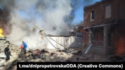 Наслідки ракетної атаки по Кривому Рогу, 9 вересня 2023 року, фото ілюстративне