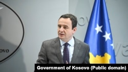 Premijer Kosova Albin Kurti