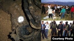 Шаботоевдин көмүлгөн жери аныкталган учурда тартылган сүрөттөр.