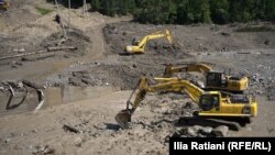 სამძებრო სამუშაოები შოვში. რაჭა. 6 აგვისტო, 2023 წელი