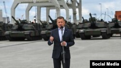 Польшанын коргоо министри Мариуш Блащак. 