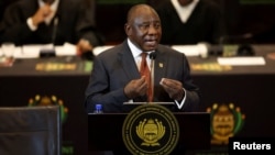 Президент ЮАР Сирил Рамафоса
