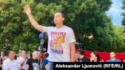 Milutin Mirjačić, direktor Osnovne škole "Bajo Pivljanin", Podgorica 22. maj.