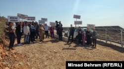 Protest građana u Međinama kod Mostara, 23. mart 2024.