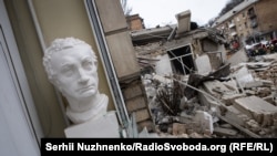 Наслідки російської ракетної атаки на Київ. Печерський район, Київ, 25 березня 2024 року