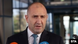 Президентът Румен Радев. Снимката е архивна.