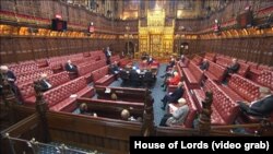 Dom lordova tokom zasijedanja 17. oktobra 2023.