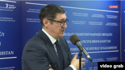 Казакстандын энергетика министри Алмасадам Саткалиев.