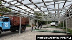 Ататүрк сейил багынын аймагындагы объекттерди алуу иштери башталды.