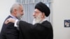 Udhëheqësi suprem iranian, Ayatollah Ali Khamenei, dhe lideri i Hamasit, Ismail Haniya, më 2012.