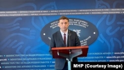 Bujar Osmani, ministar i predsjednički kandidat DUI, april 2024.