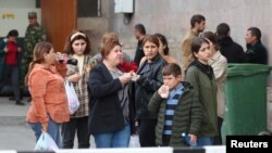 Армениянын Горис шаарына келген качкындар, 25-сентябрь, 2023-жыл.