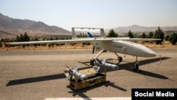 Mohajer-6 учкучсуз учуучу аппараты.