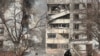 Ukraine -- Zaporizhzhya residential buildings after Russian attack, 22Mar2023