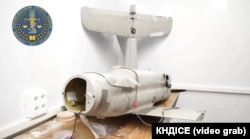 „ორლან-10“, რომელიც უკრაინის საჰაერო თავდაცვის ძალებმა 2024 წლის იანვარში ჩამოაგდეს.