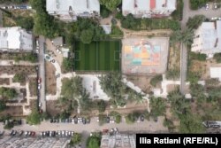 ირაკლი ციციშვილის ბაღი ზემოდან