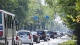 Kyrgyzstan - Bishkek - road - traffic jams - traffic jam in Bishkek - transport September 7, 2023