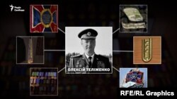Речі, які виявили журналісти Радіо Свобода в так званому музеї бойової слави спецназу Росгвардії «Кузбас». Ймовірно вони теж належали полковнику СБУ Олексію Теліженку