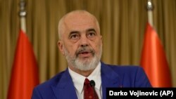 Kryeministri i Shqipërisë, Edi Rama.