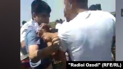 Конфликт жителей села со стражами порядка