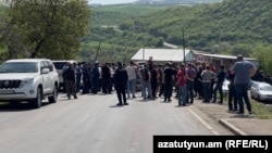 Акция в селе Киранц, 20 апреля